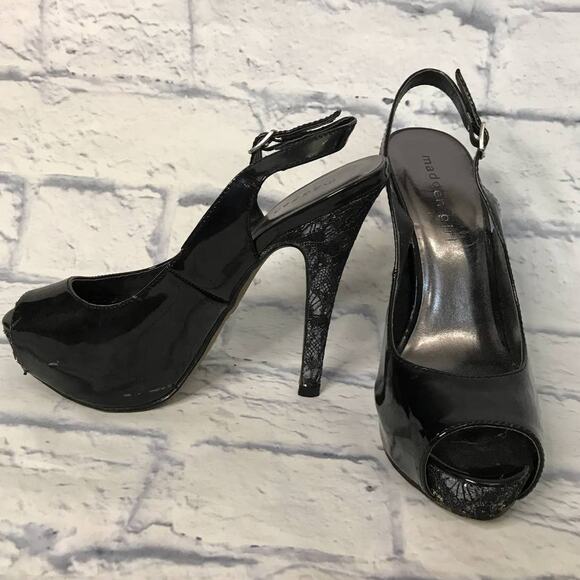 Madden Girl Patent Leather w/ Lace - Picture 8 of 10